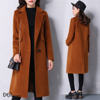 Hàng order Áo dạ lông cừu Hàn Quốc dáng ôm