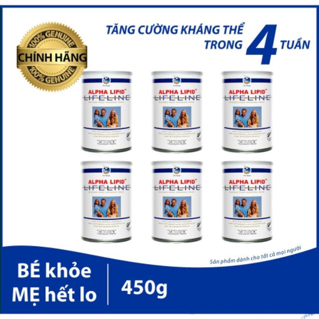 [CHÍNH HÃNG] SỮA NON ALPHA LIPID LIFELINE 450G CỦA NEW ZEALAND, GIÁ GỐC CỦA NHÀ PHÂN PHỐI | BigBuy360 - bigbuy360.vn