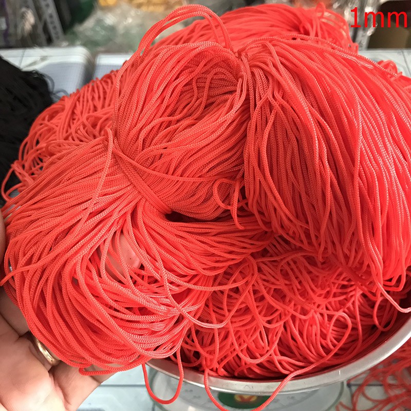 DM - Dây mịn thắt vòng, may túi xách,làm dây treo  -không co giãn - đóng gói 400 - 600 gram/ bó