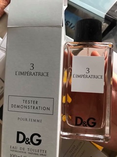[ Mẫu thử ] Nước hoa nữ D&G 3