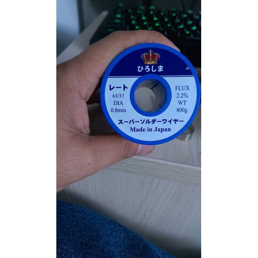Thiếc Hàn Nhật Độ Tinh Khiết Cao 63/37 1.0mm