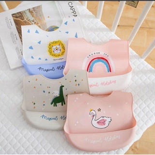 Yếm ăn dặm silicon