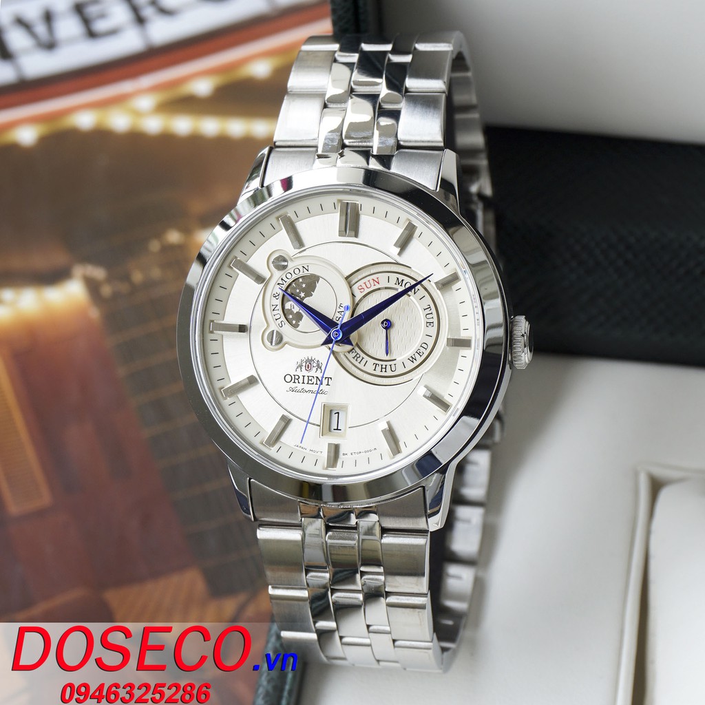 Đồng hồ nam Orient Sun and Moon FET0P002W0