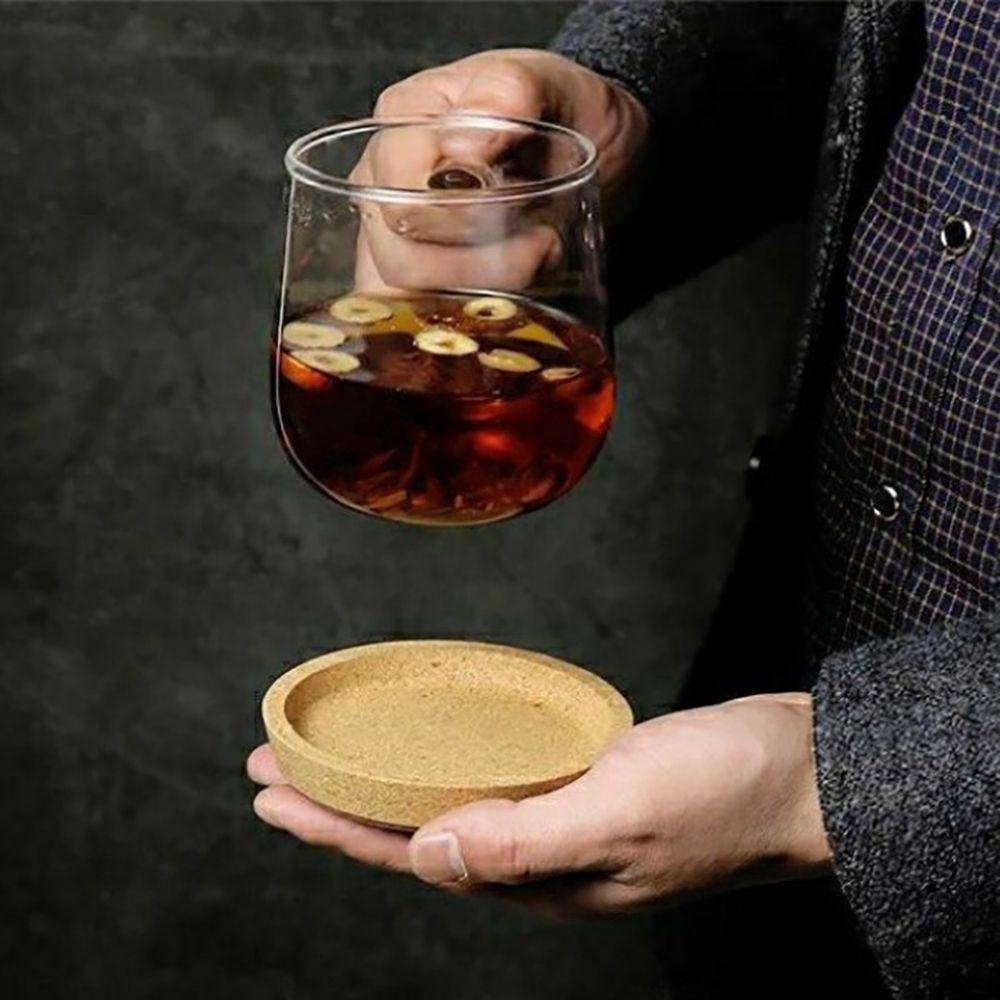 JARRED Tấm Lót Bàn Ăn Cách Nhiệt Hình Tròn Bằng Gỗ Mộc Mạc Tiện Dụng Cho Nhà Bếp