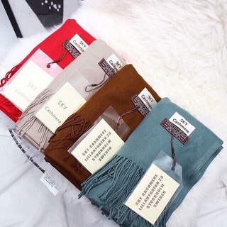 Khăn SKY Cashmere cao cấp(loại dày)