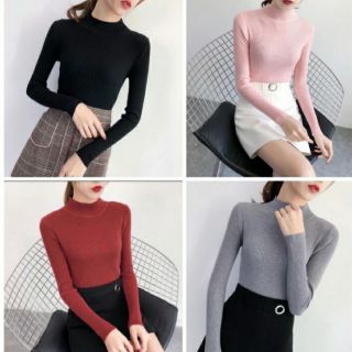 Áo Len cổ 3 phân