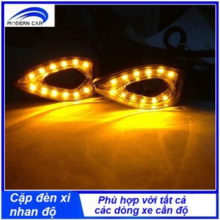 Cặp đèn xi nhan bóng led độ xe máy bền đẹp