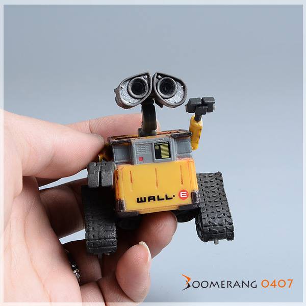 Mô hình Wall-E và Eve mô phỏng Siêu anh hùng - Nhân vật trưng bày, quà tặng