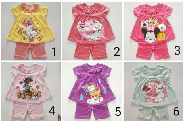 [8-22kg] Bộ bé gái cotton borip vải chuẩn xuất dáng xoè