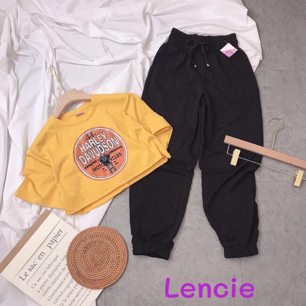 SET CROPTOP XINH CHO BÉ GÁI