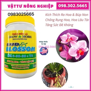 Phân Bón NPK kích ra hoa, tăng đậu quả GrowMore 6-30-30 lọ 100gr