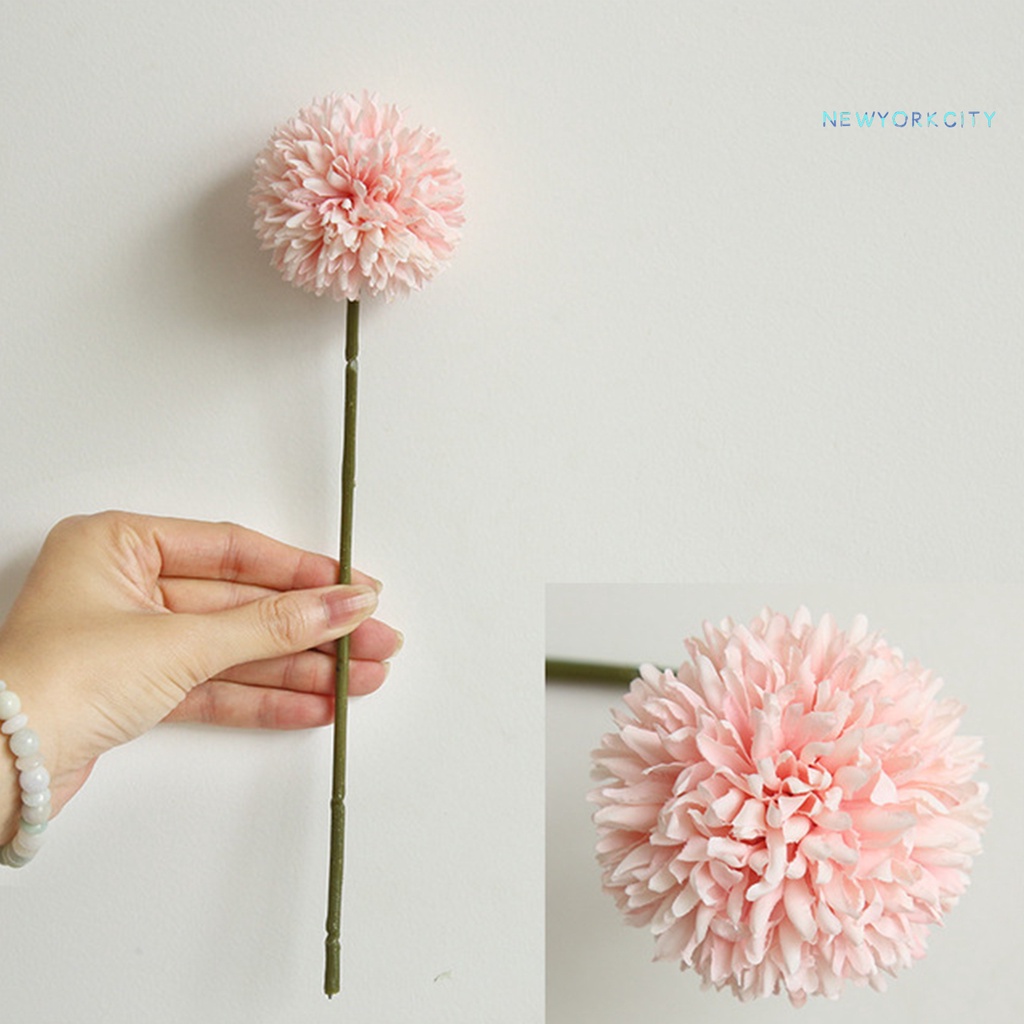 1 Bó Hoa Bồ Công Anh Giả Bằng Lụa Dùng Trang Trí