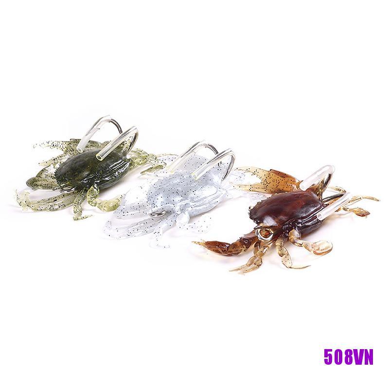 Mồi Câu Cá Hình Con Cua 3d