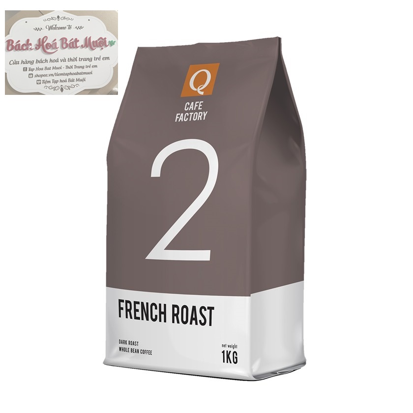 Cà phê hạt Q Factory No.2 French Roast