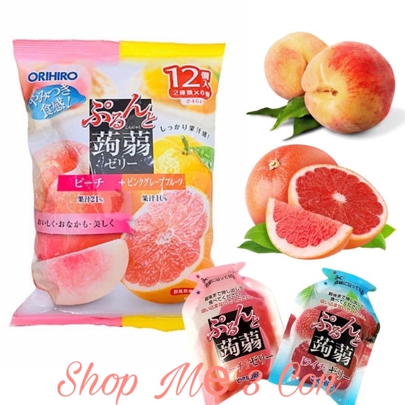 Thạch Orihiro Nhật mix vị cho bé