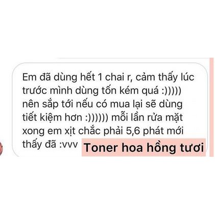 Toner hoa hồng handmade Sunday Beauty