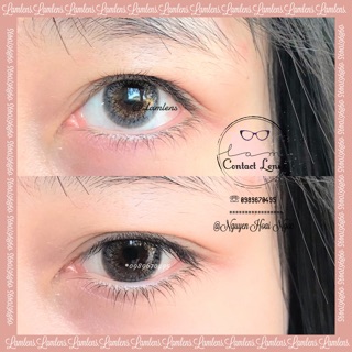 Kính áp tròng - Contact Lens Thái Lan - ( LOVER Gray ) - Có cận