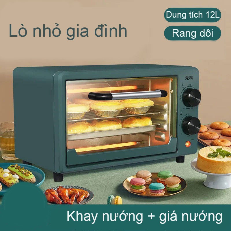 Lò nướng điện mini tự động đa năng gia đình Đồ dùng nhà bếp