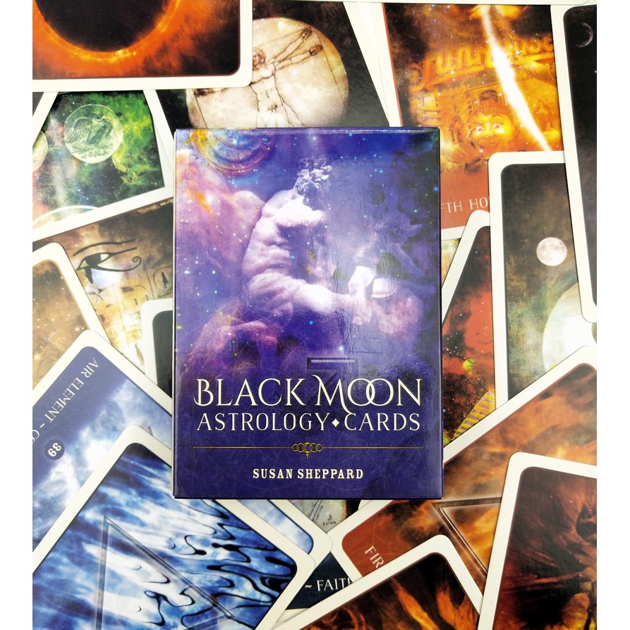 Bộ Tarot Black Moon Astrology Cards V8 Bài Bói New