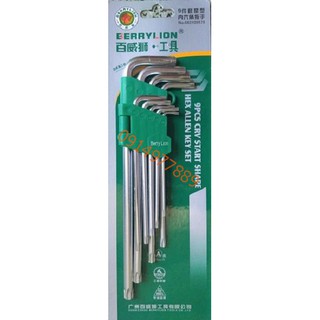 Bộ Lục Giác Bông 9 Cây BERRYLION Dài 062109578 (Chính Hãng)
