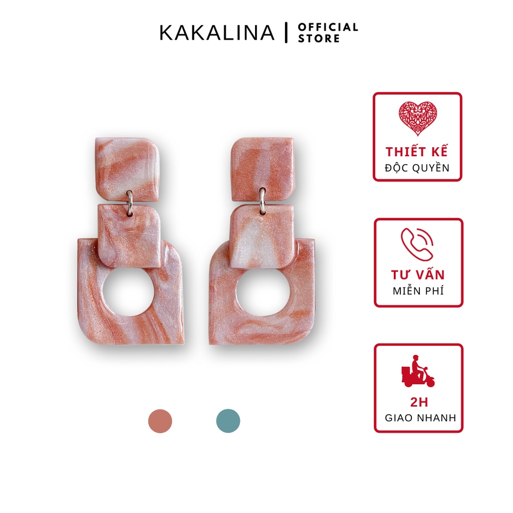 Bông tai dáng dài KAKALINA sang trọng đi tiệc dành cho nữ - KA15