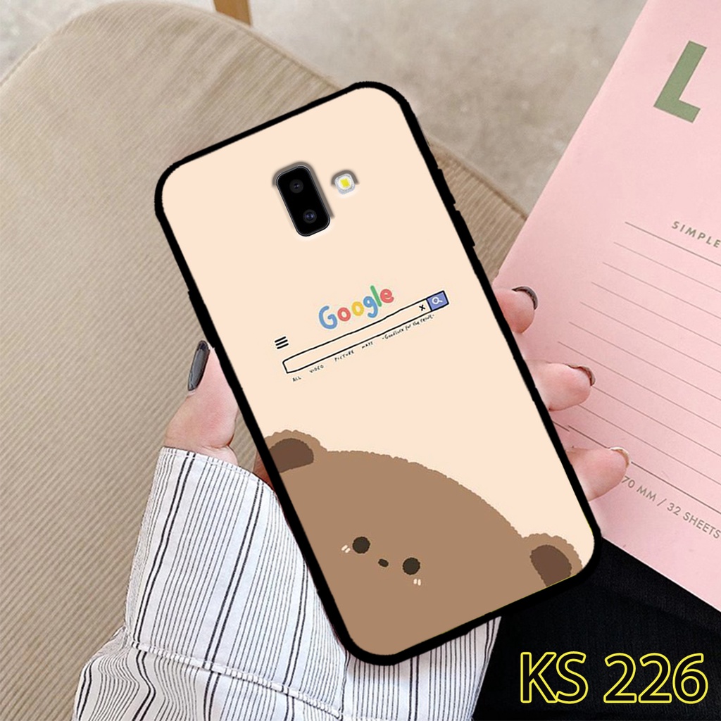 Ốp lưng Samsung J4/J4 Plus/J4 Core in hình Gấu nhỏ siêu đẹp, độc, lạ_KINGSTORE.HN_Ốp SS