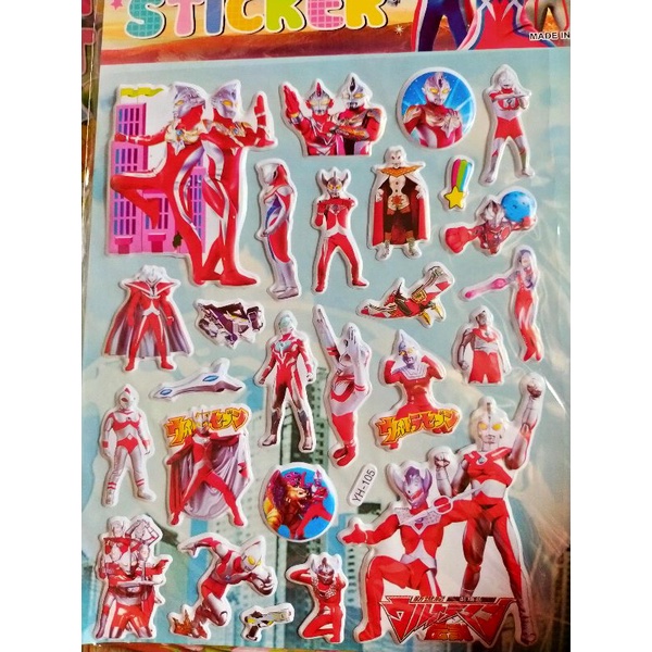 Hình dán sticker nổi 3D Siêu nhân Người Nhện - Spider Man cho bé