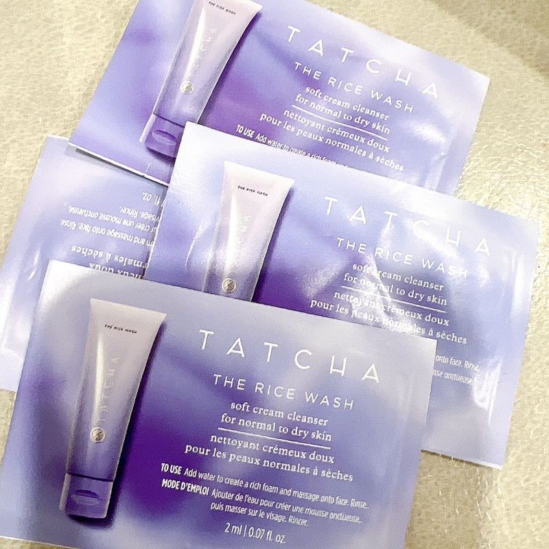 Sample Sữa Rửa Mặt TATCHA The Rice Wash 2ml