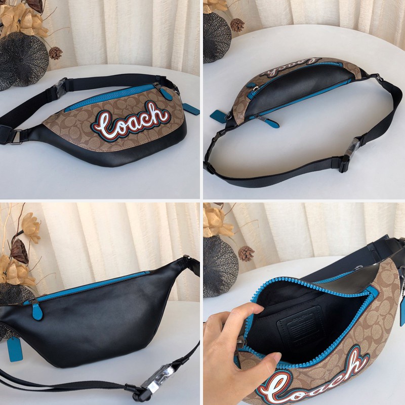 Túi COACH F78777 đeo chéo ngực và trước bụng phong cách thể thao chất lượng cao cho nam và nữ