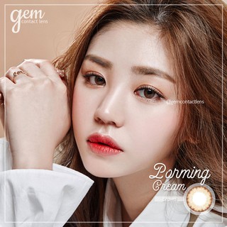 Lens áp tròng PORMING CREAM BROWN - HSD 6 THÁNG