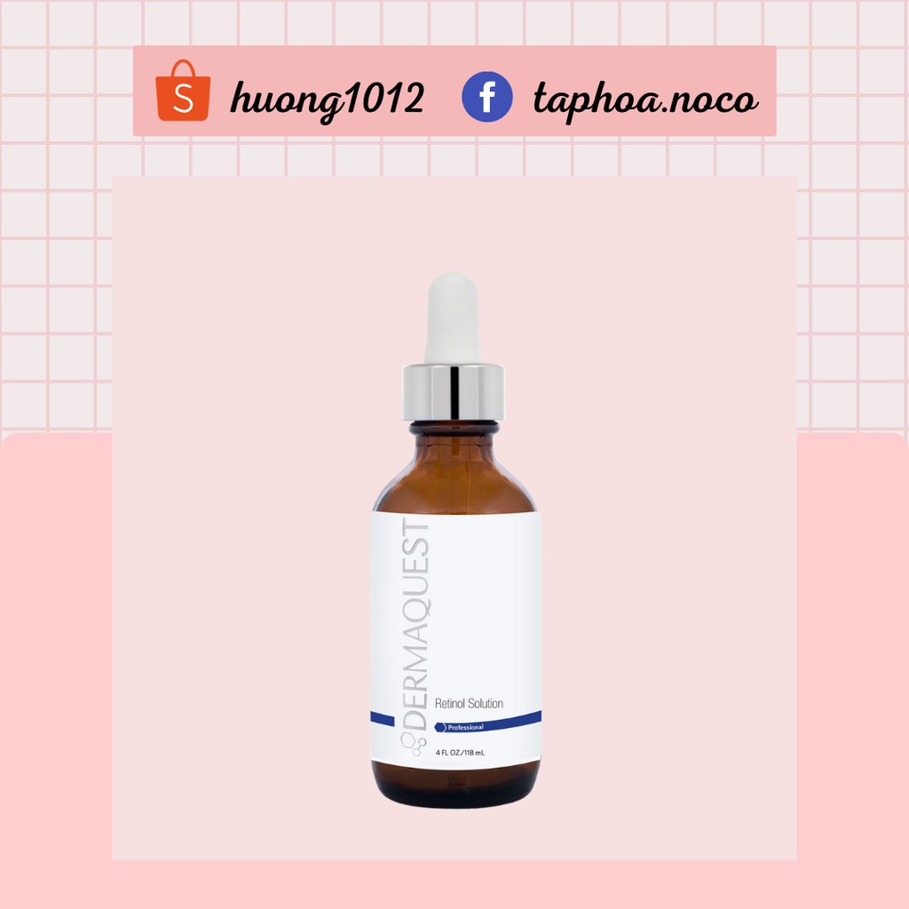Peel da DermaQuest Retinol solution 5ml