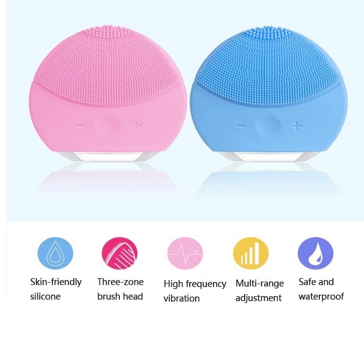 Máy massage mặt foreo, Foreo luna mini 2 màu xanh, rửa nào tốt, F.o.r.e.o - Sóng Rung Êm Sạch Sâu Trị Mụn Hiệu Quả