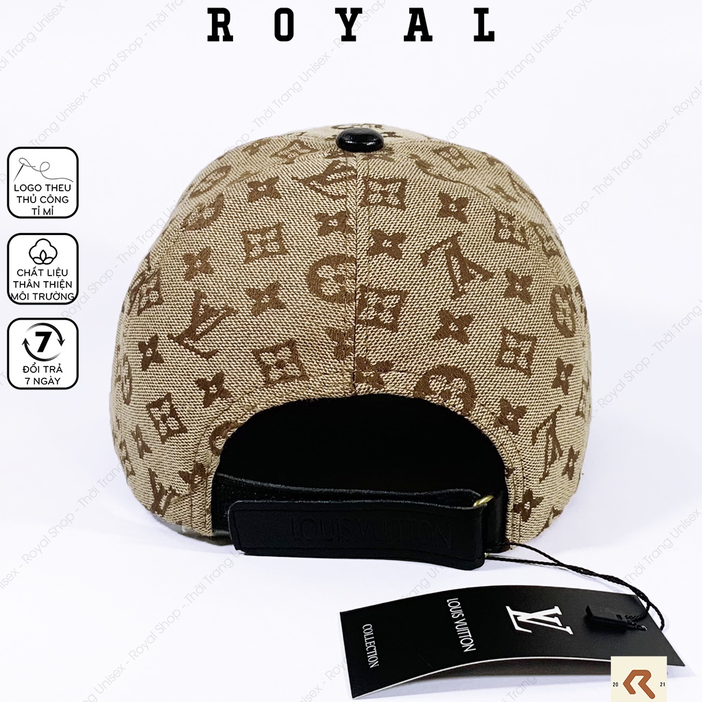 Mũ Lưỡi Trai lv 01 Nón Lưỡi Trai Nam Nữ Vải Kaki Cotton Hàn Nón Kết louis vuitton - Royal Shop
