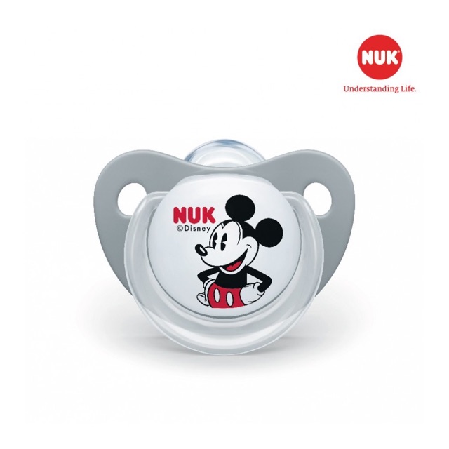 Ty giả Nuk Silicon Sleeptime Mickey Plus 0-6 tháng