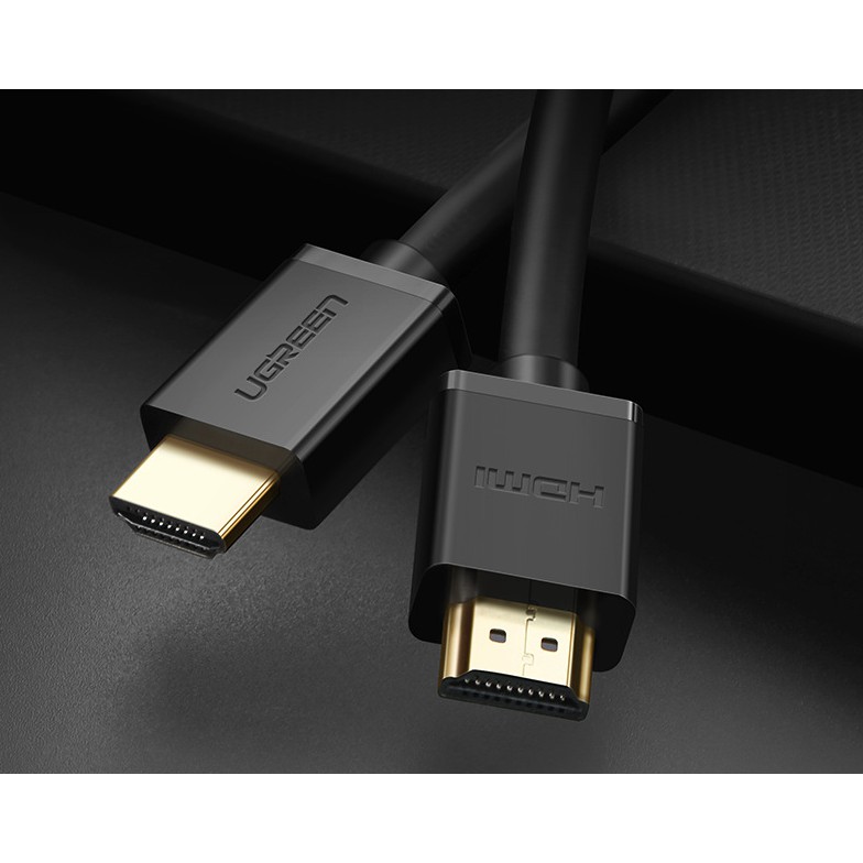 [Mã ELHACE giảm 4% đơn 300K] Cáp HDMI dài 2M cao cấp hỗ trợ Ethernet + 4k 2k HDMI chính hãng Ugreen 10107
