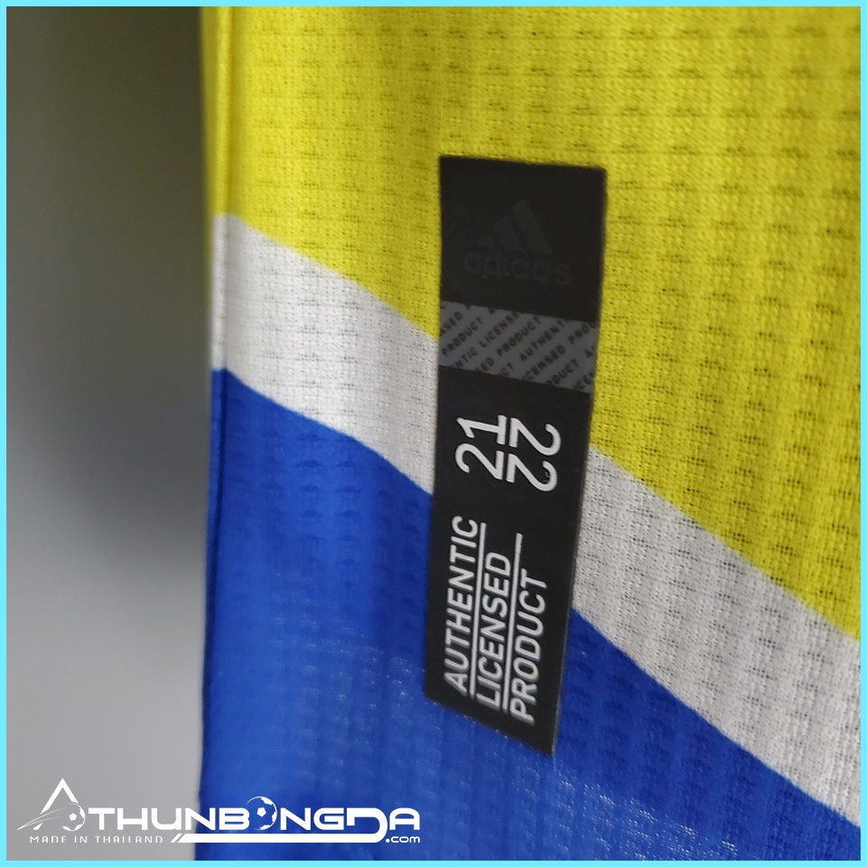 Áo Juventus vàng xanh sân khách 2021/2022, 2021/22 mẫu 3 Bản PLAYER Issue Body fit cao cấp