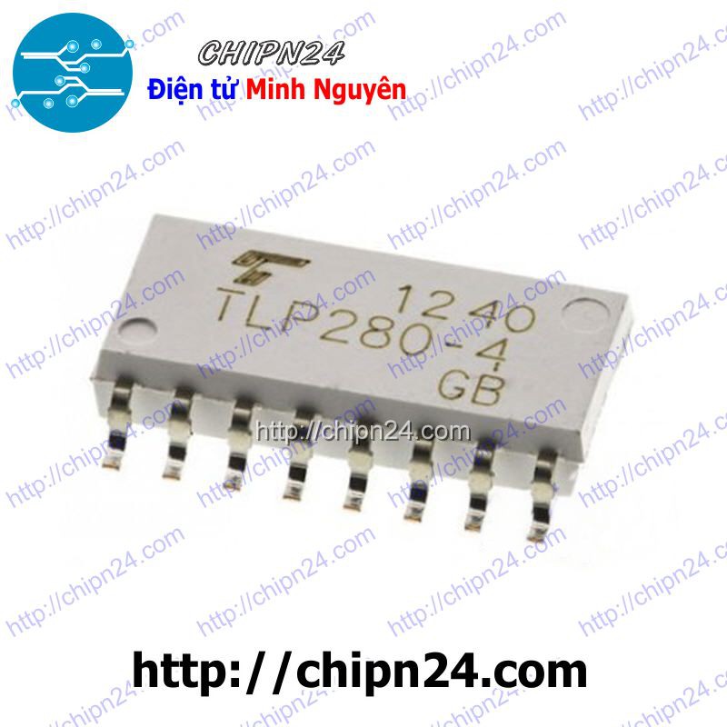 [1 CON] IC TLP280-4GB SOP-16 TRẮNG (SMD Dán) (TLP280-4 GB TLP280)