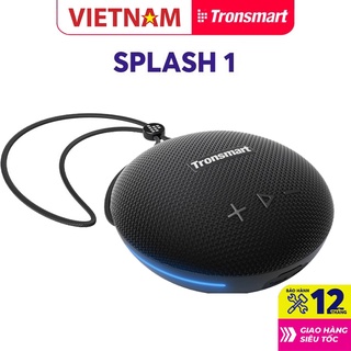 Loa Bluetooth 5.0 Tronsmart Splash 1 Tích Hợp Đèn LED Chống Nước IPX7 Công Suất 15W Công Nghệ Âm thanh SoundPulse TWS