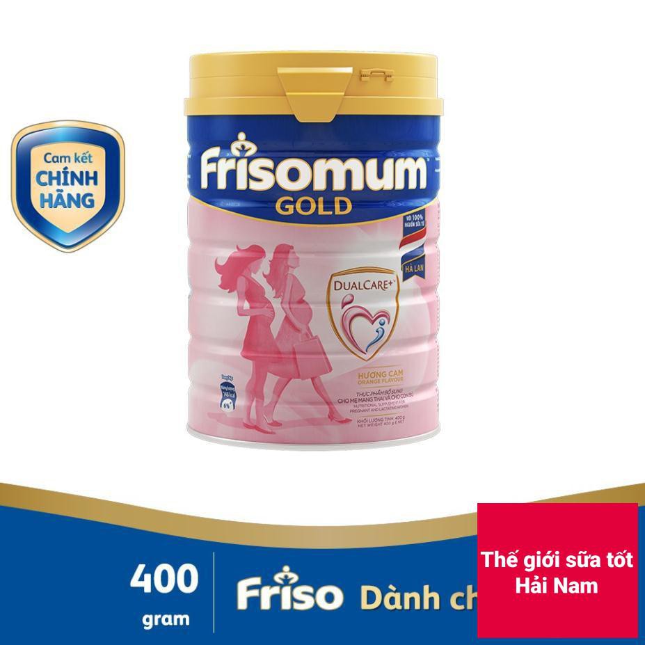 Sữa bột Friso mum 400g cam