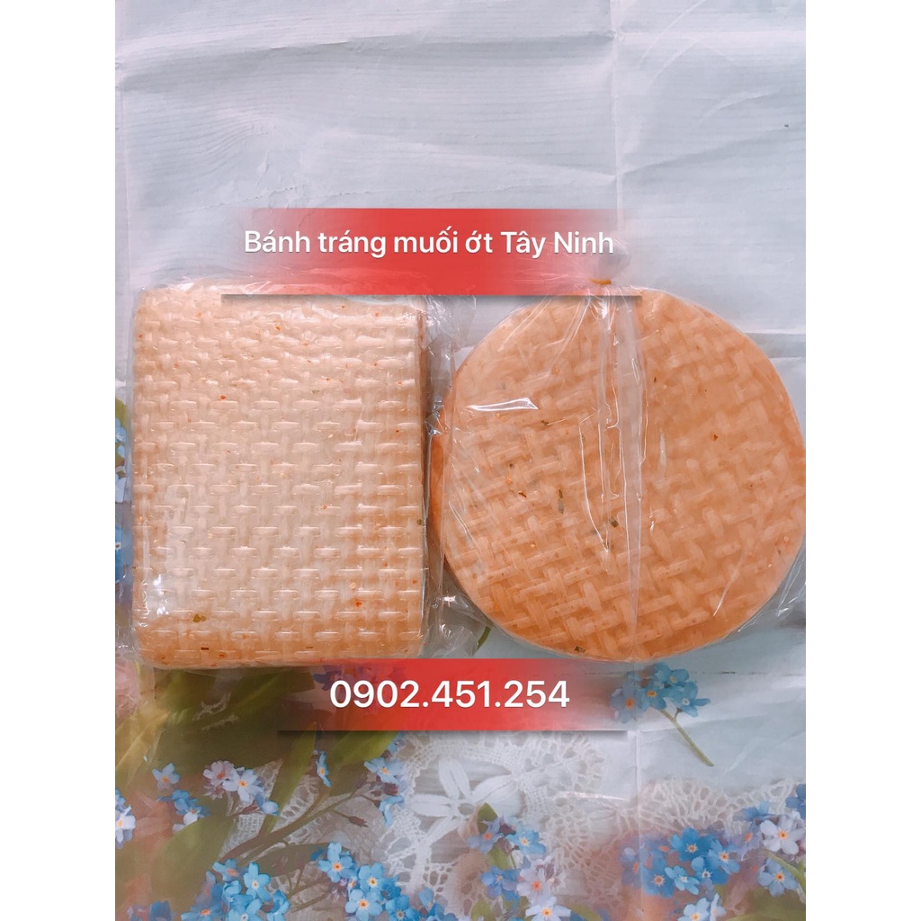 HCM - 200g Bánh Tráng Muối Ớt Tây Ninh