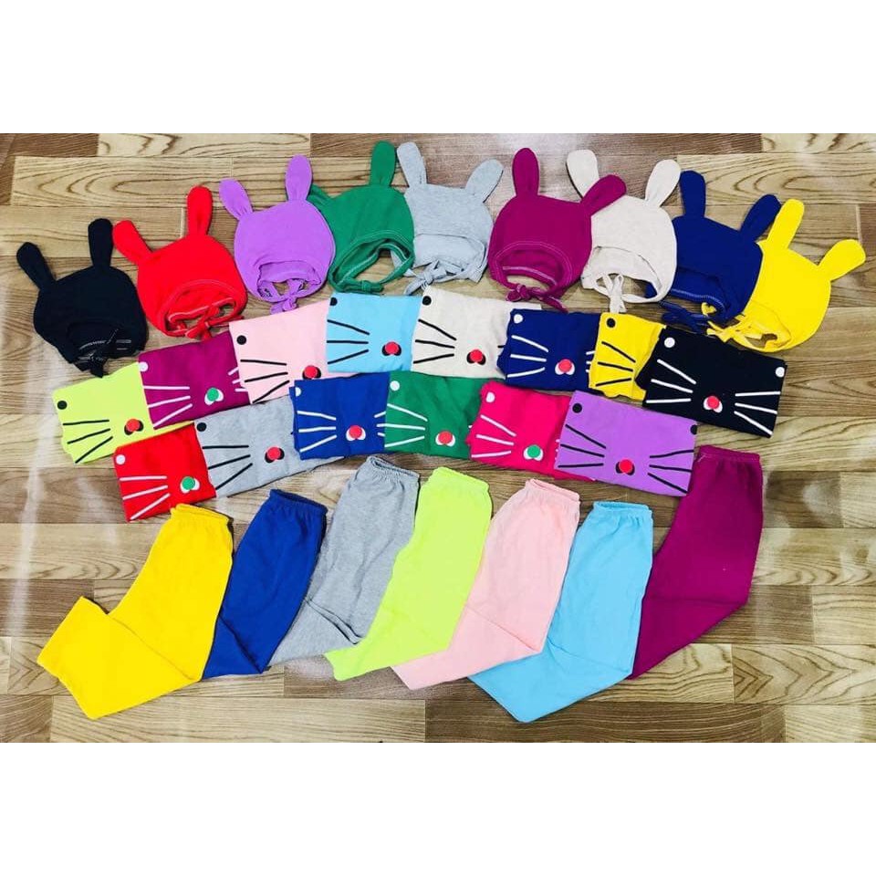 COMBO 5 BỘ TAI MÈO CHO BÉ