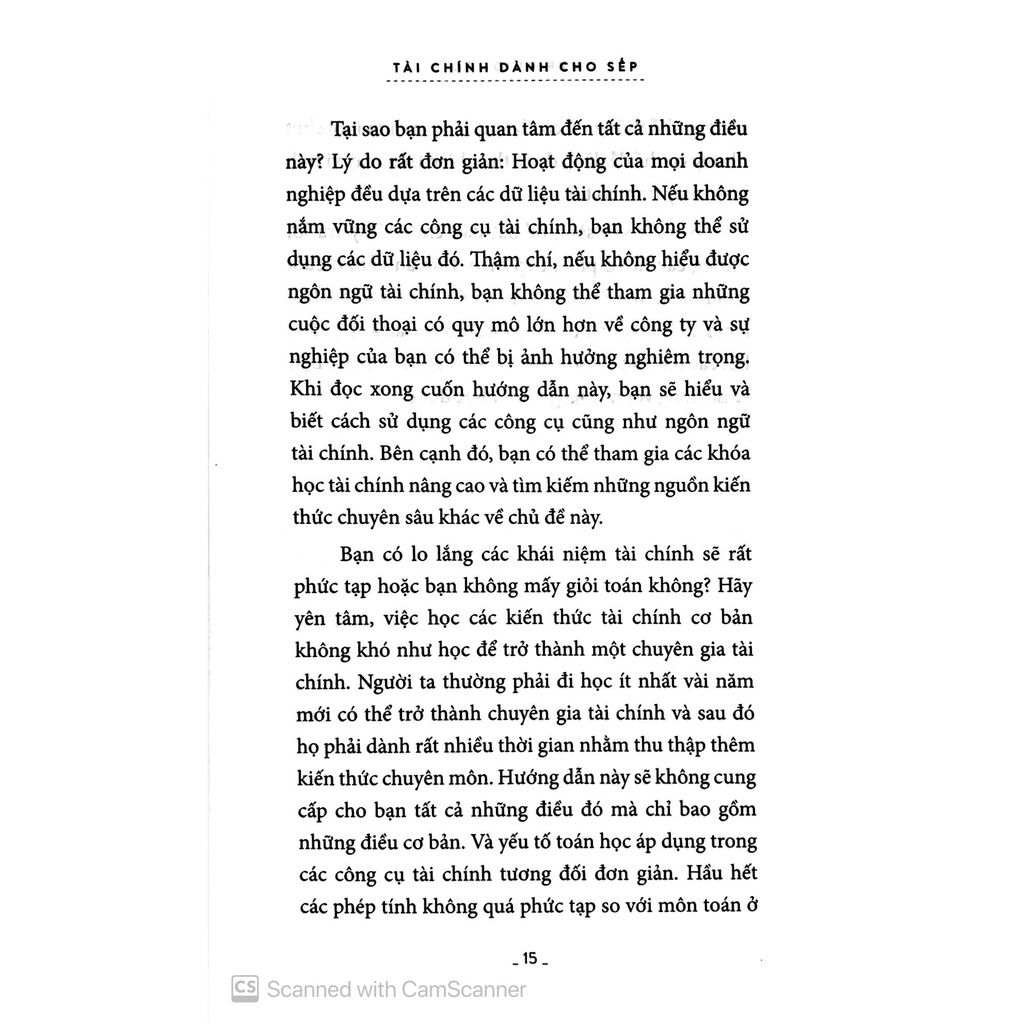 Sách - HBR Guide To - Tài Chính Dành Cho Sếp