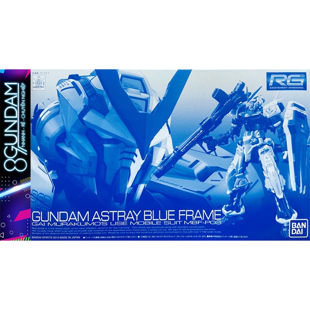 Mô Hình Lắp Ráp Gundam RG Astray Blue Frame