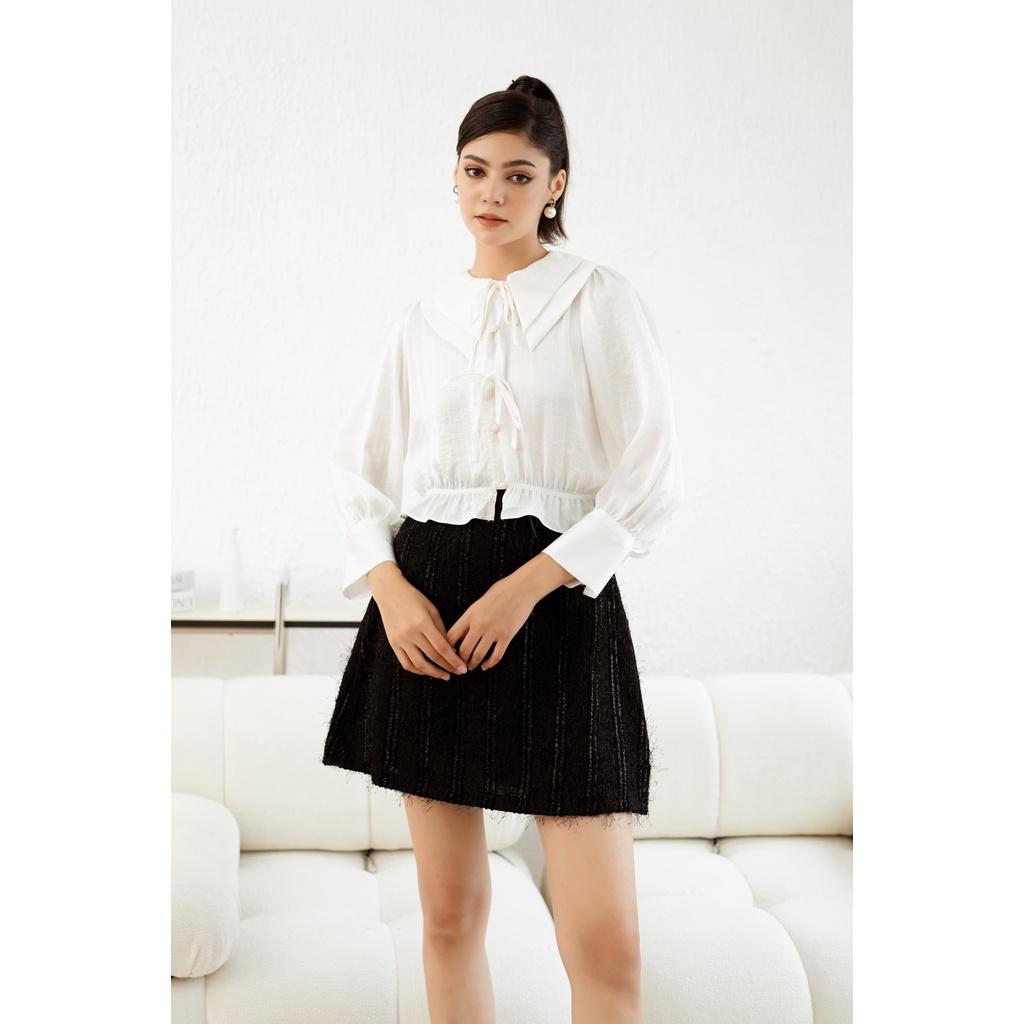 Set Melanie vest + shirt + skirt