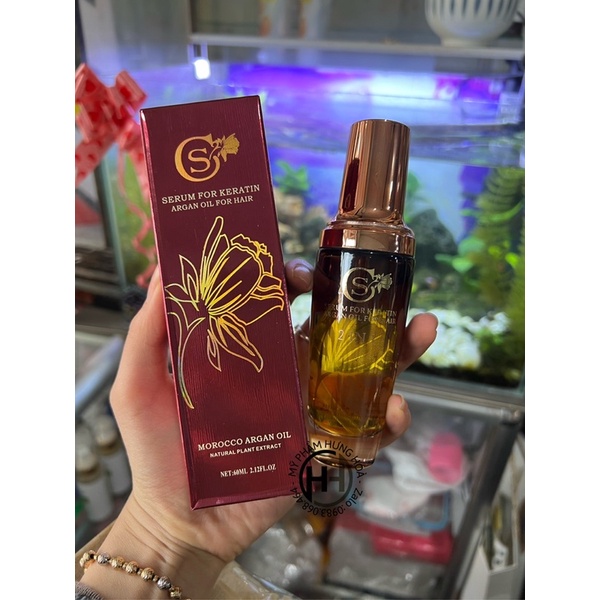 Tinh dầu dưỡng tóc CS Morocco Argan Oil