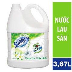 Nước Lau Sàn Sunlight Hương Hoa Lily, Thiên Nhiên, Thiên Thảo 3.6kg