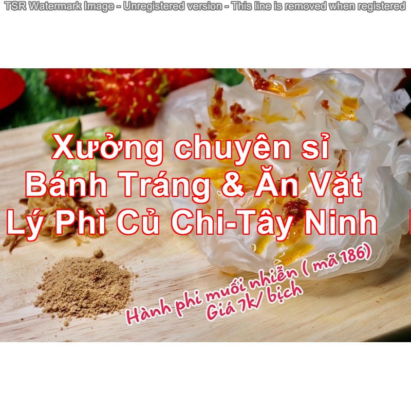 Bánh tráng dẻo muối nhuyễn sate hành phi zip