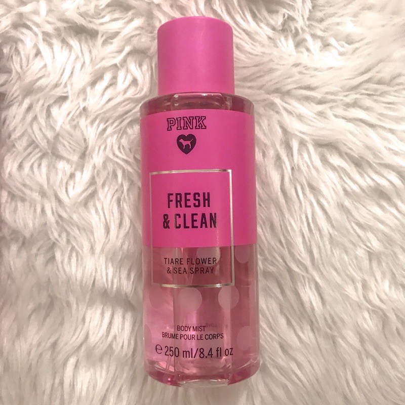 Xịt Thơm Toàn Thân Victoria's Secret PINK Beach Flower& fresh ,clean 250ml | BigBuy360 - bigbuy360.vn