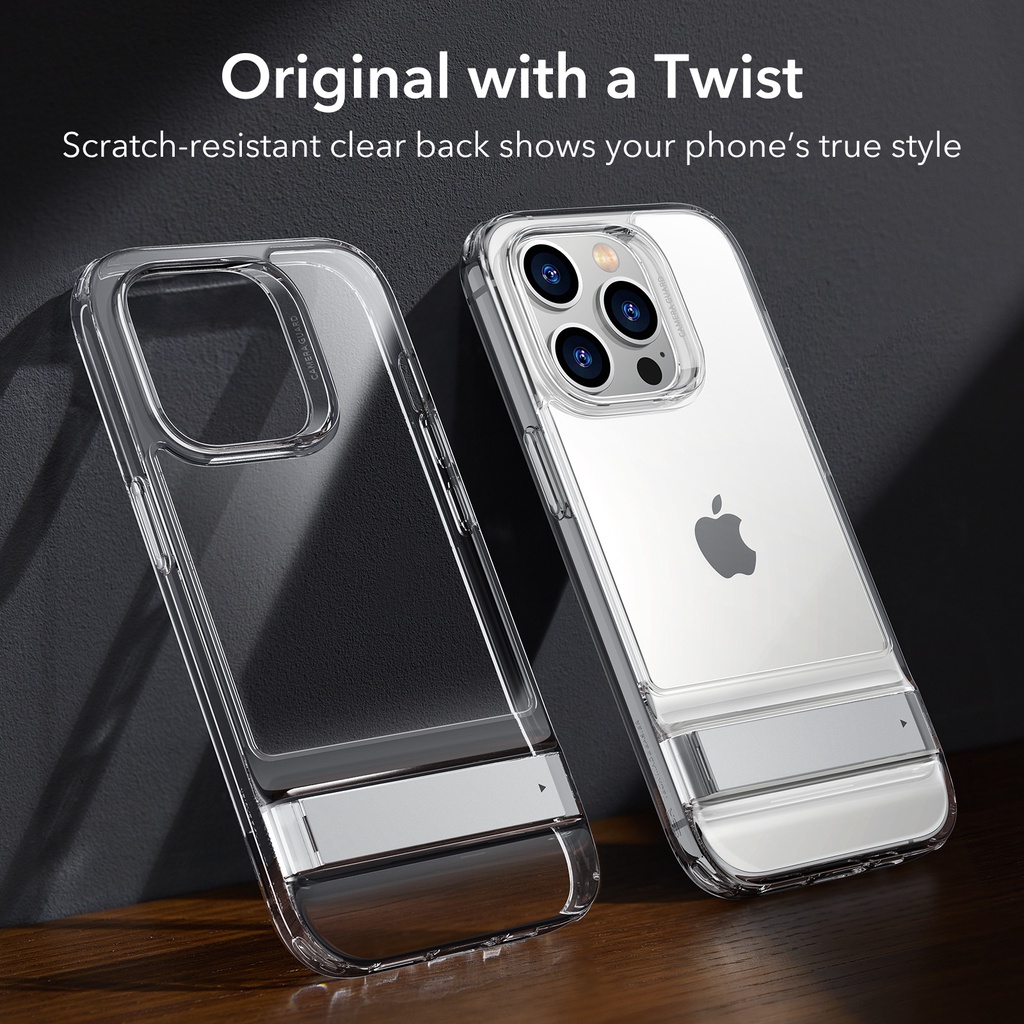 ESR Ốp Điện Thoại Ba Chiều Có Giá Đỡ Kim Loại Cho iPhone14 / iPhone 14 Plus / iPhone 14 Pro / iPhone 14 Promax