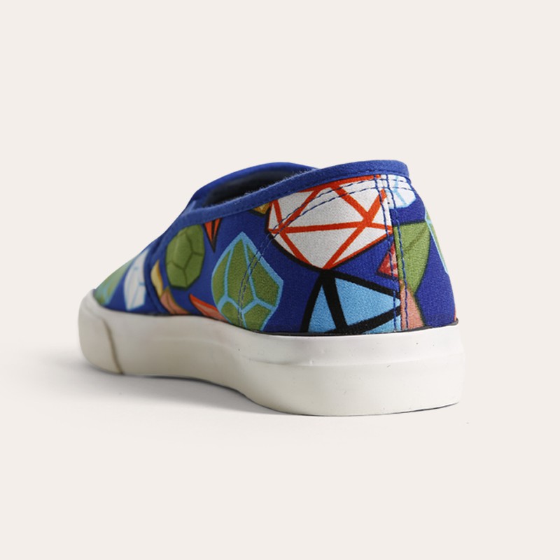 Giày slipon D&Anữ thời trang L1502 hoa kim cương | BigBuy360 - bigbuy360.vn